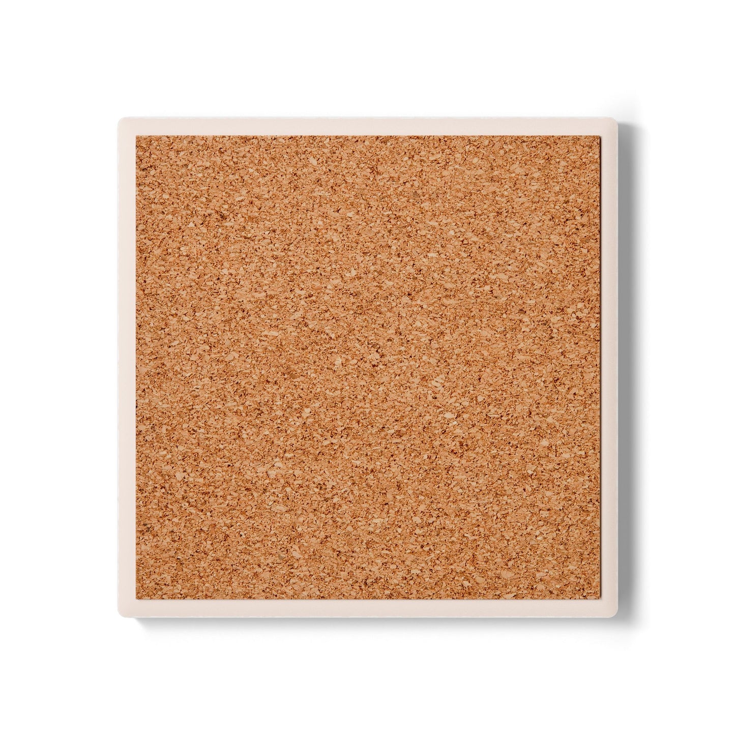 Alpha Shadow 4" x 4" Square Ceramic Coaster
