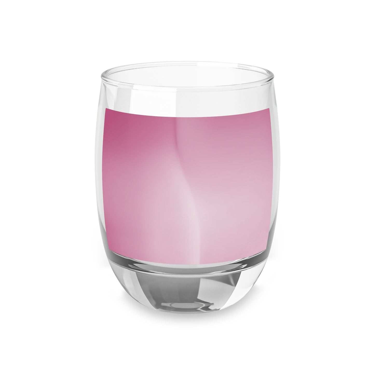 Pink Blush Fade Whiskey Glass, 6 oz
