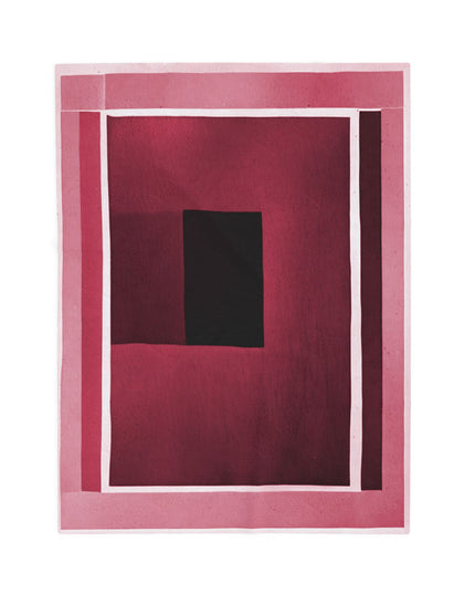 Red Shadow Velveteen Plush Blanket, 30" x 40"