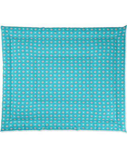 Tif Green Star-crossed Bodies Comforter, 104" × 88"