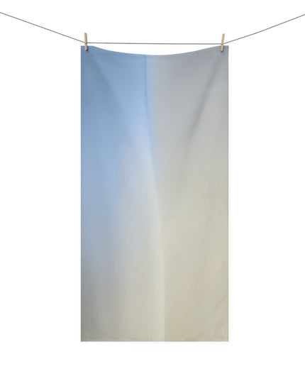 Cobalt Fade 30" x 60" Mink-Cotton Towel (50% polyester, 50% cotton)
