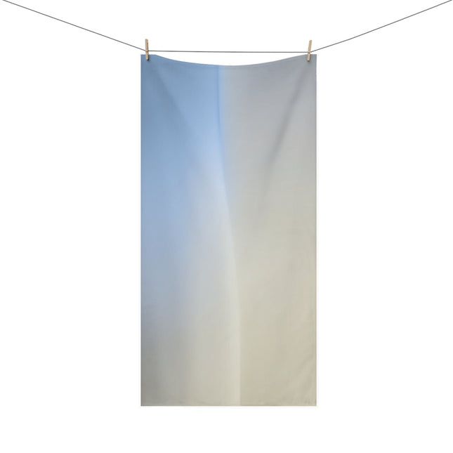 Cobalt Fade 30" x 60" Mink-Cotton Towel (50% polyester, 50% cotton)