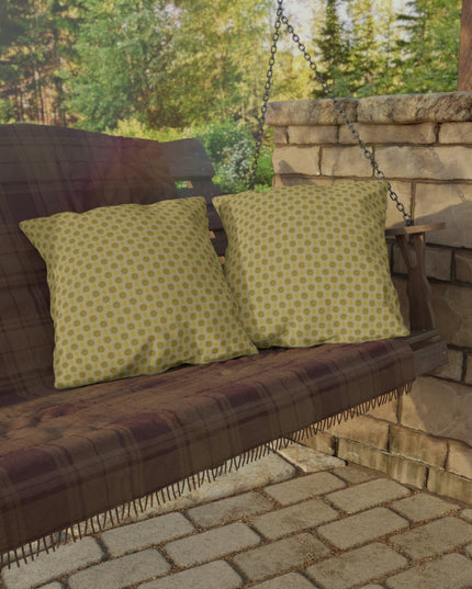 Lemongrass Star-crossed Bodies 20" x 20" Outdoor Pillow