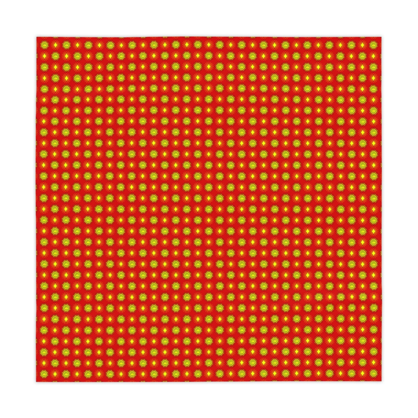 Late Evening Star-crossed Bodies Tablecloth, 55" x 55"