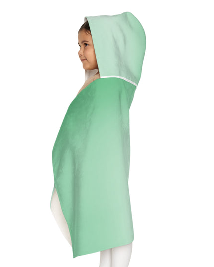 Mint Fade Youth Hooded Towel, 24" x 48"