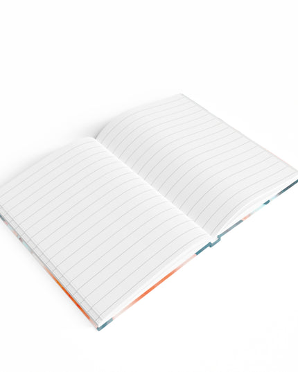 Orange Blossom Floral Bunch Journal - 128 Ruled Line pages, 5" x 7"