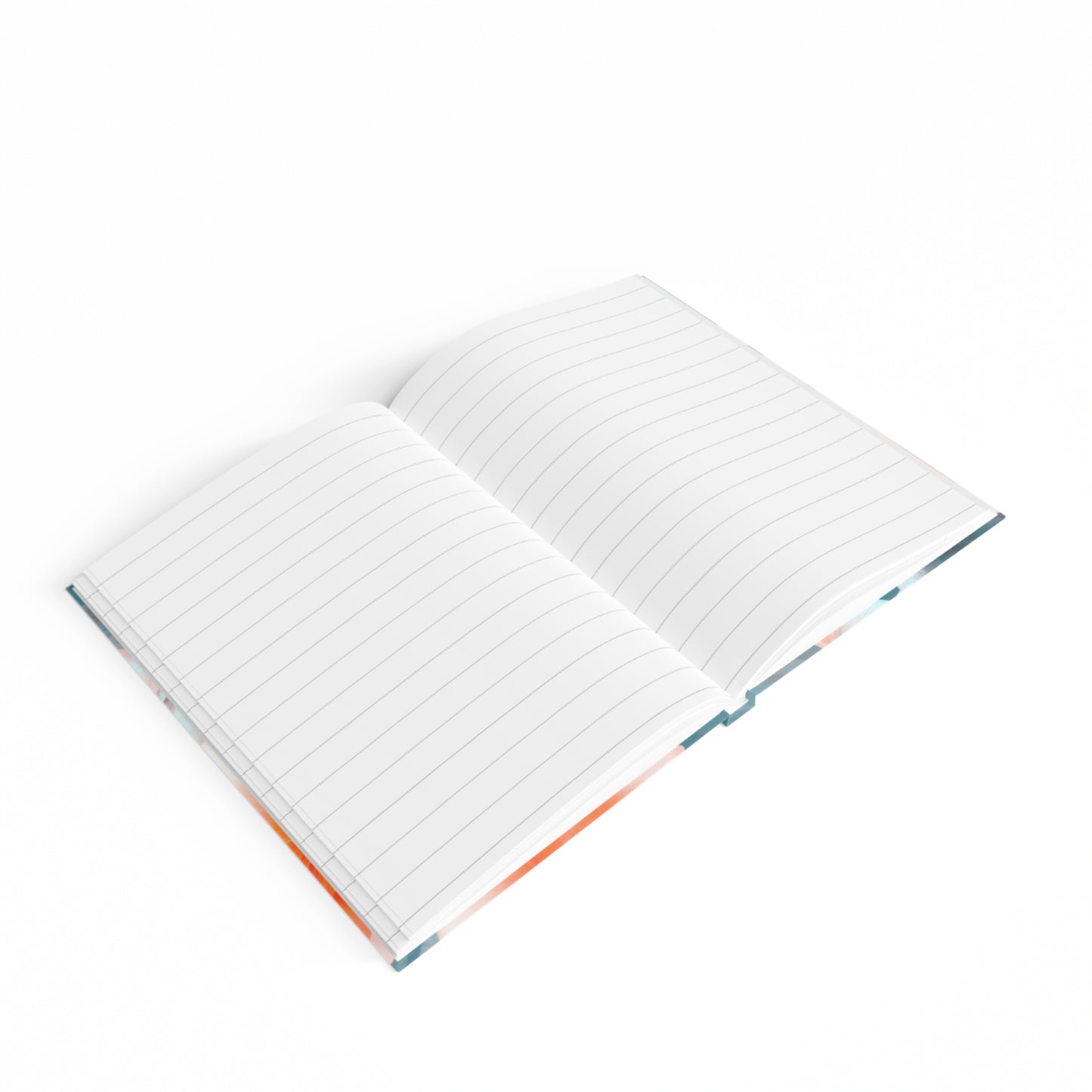 Orange Blossom Floral Bunch Journal - 128 Ruled Line pages, 5" x 7"