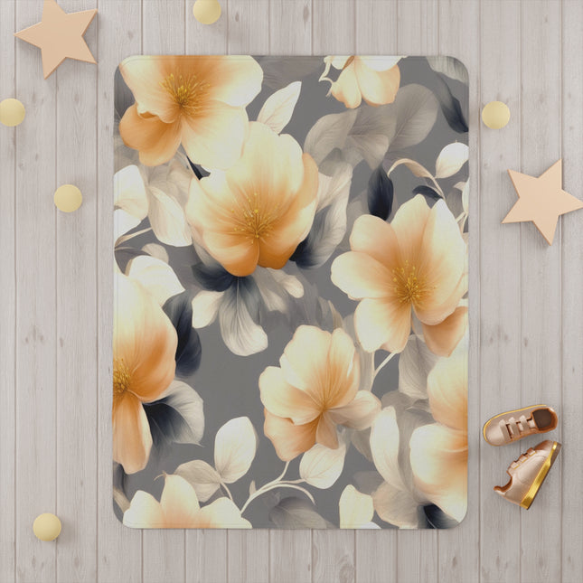Soft Blossom Floral Bunch Toddler Blanket, 30" x 40"