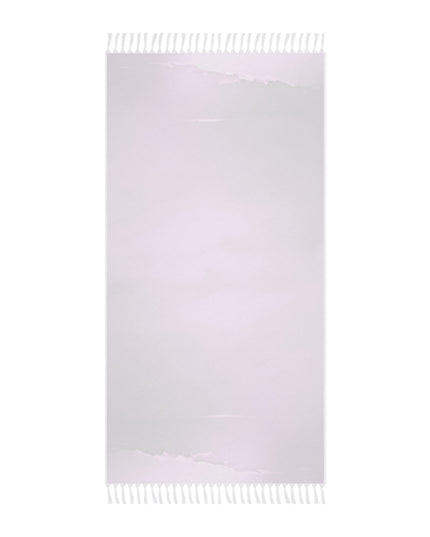 Dark Pink Sea Amethyst Fog 38" × 81" Boho Beach Cloth