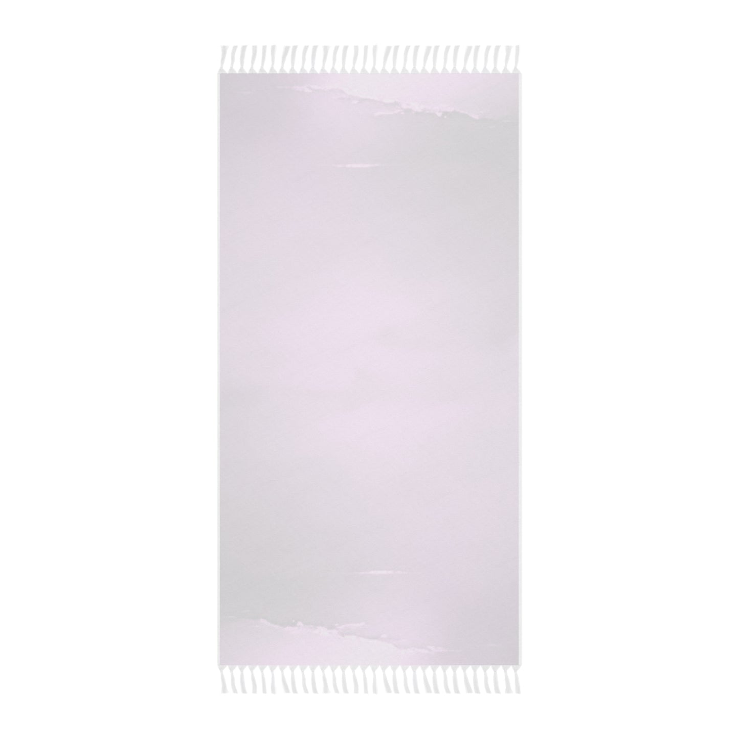 Dark Pink Sea Amethyst Fog 38" × 81" Boho Beach Cloth