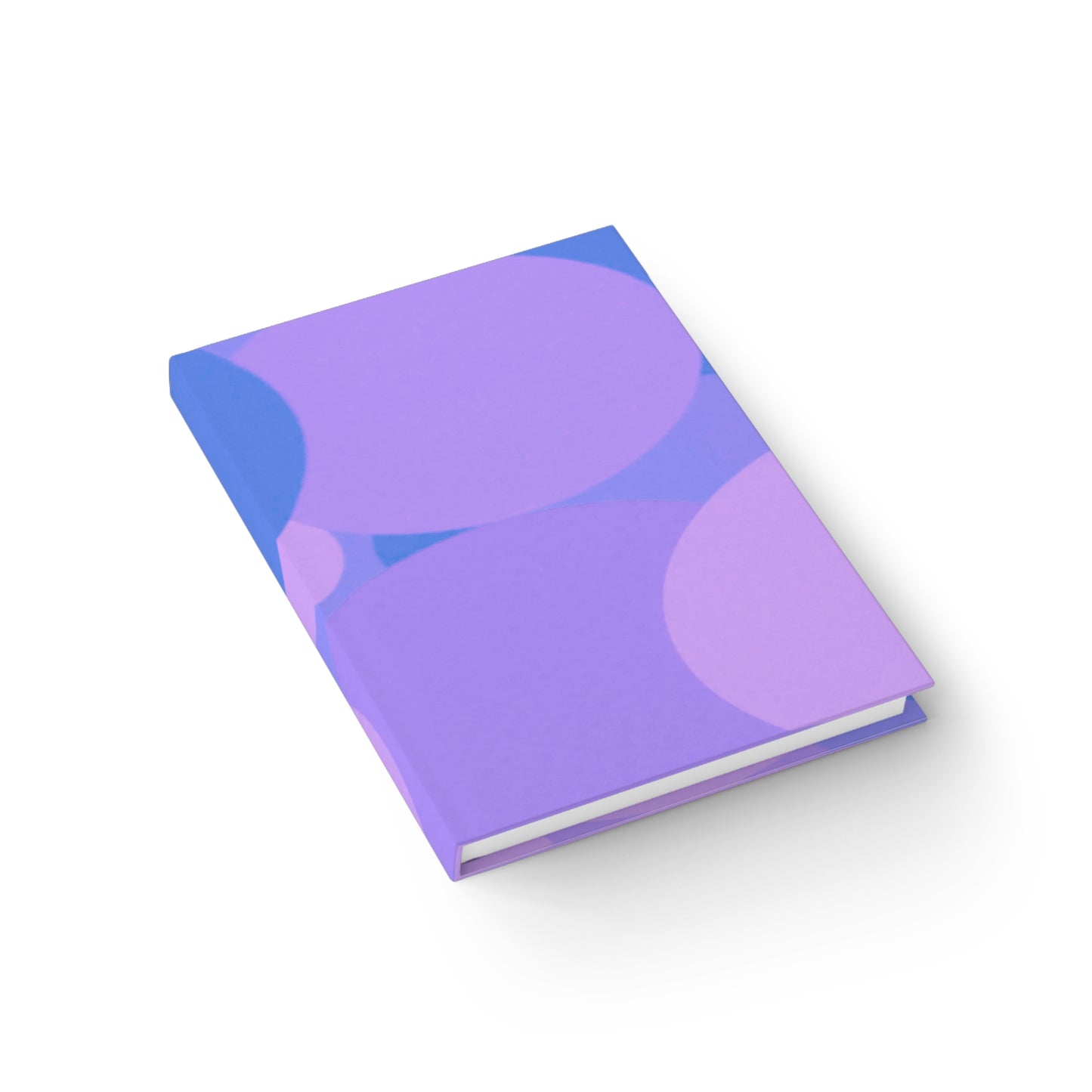 Pastel Purple Family Patches 5" x 7" Journal - 128 Blank pages