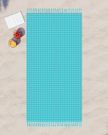Tif Green Star-crossed Bodies Boho Beach Cloth, 38" × 81"