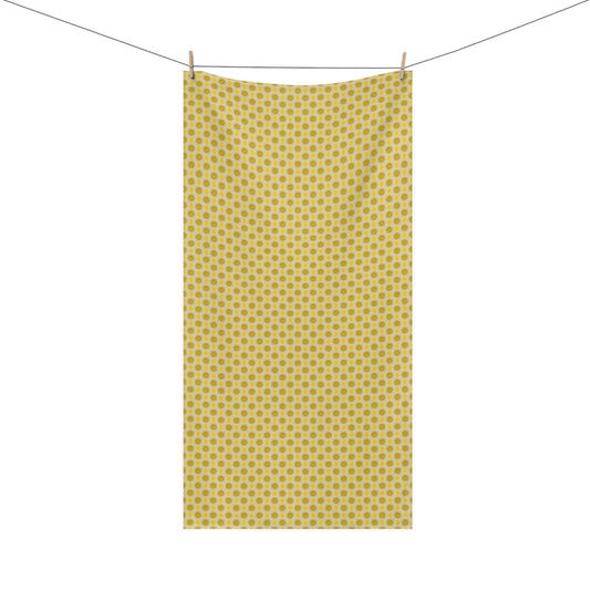 Lemongrass Star-crossed Bodies Mink-Cotton Towel (50% polyester, 50% cotton),  30" x 60"