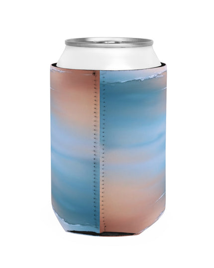Blue Sea Peach Fog 12 oz Can Cooler Sleeve