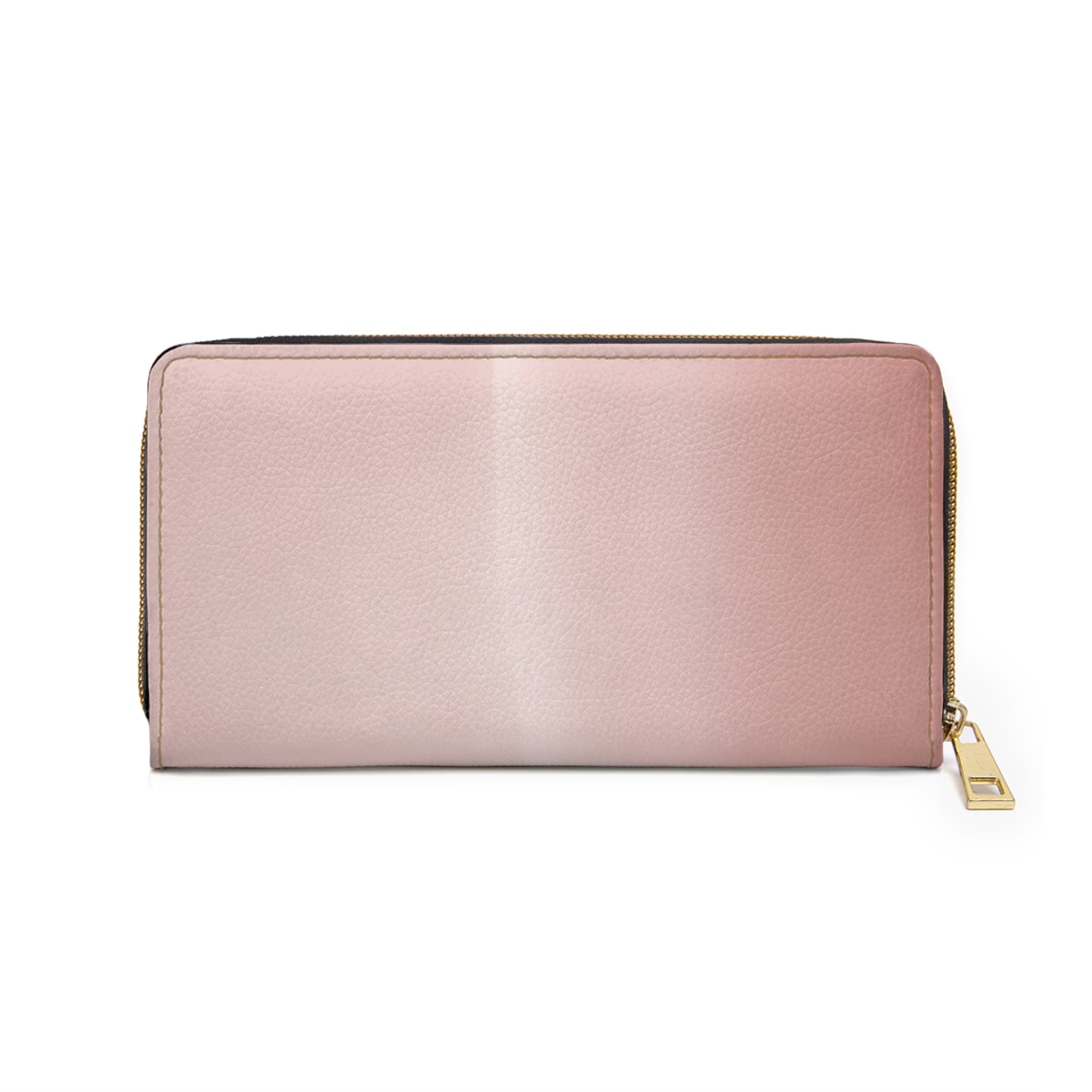Rose Red Fade Elegant Abstract Zipper Wallet - Stylish & Functional Accessory for Everyday Use