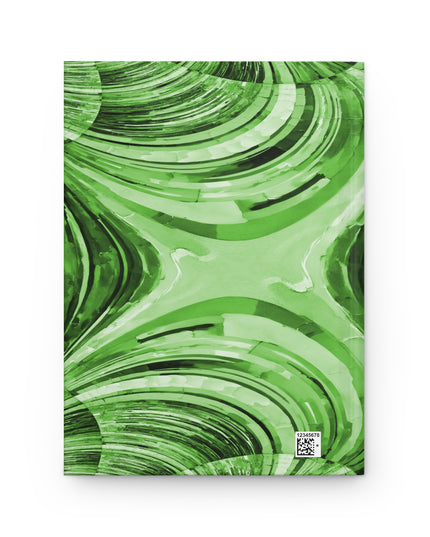 Uzi Spiral Mint Pastel 5.75" x 8" Hardcover Journal Matte with 150 lined pages