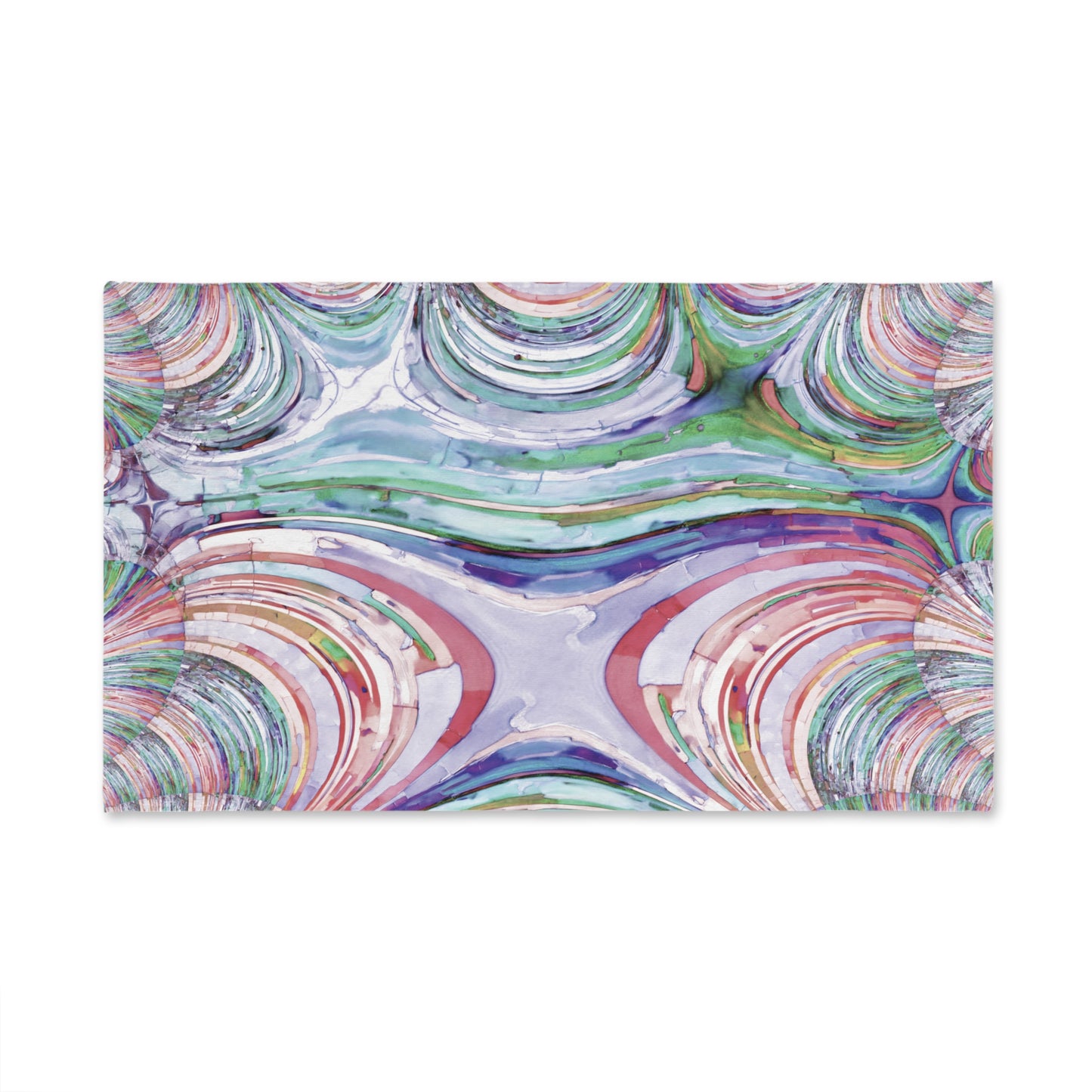 Uzi Spiral Pastels Hand Towel, 16" x 28"