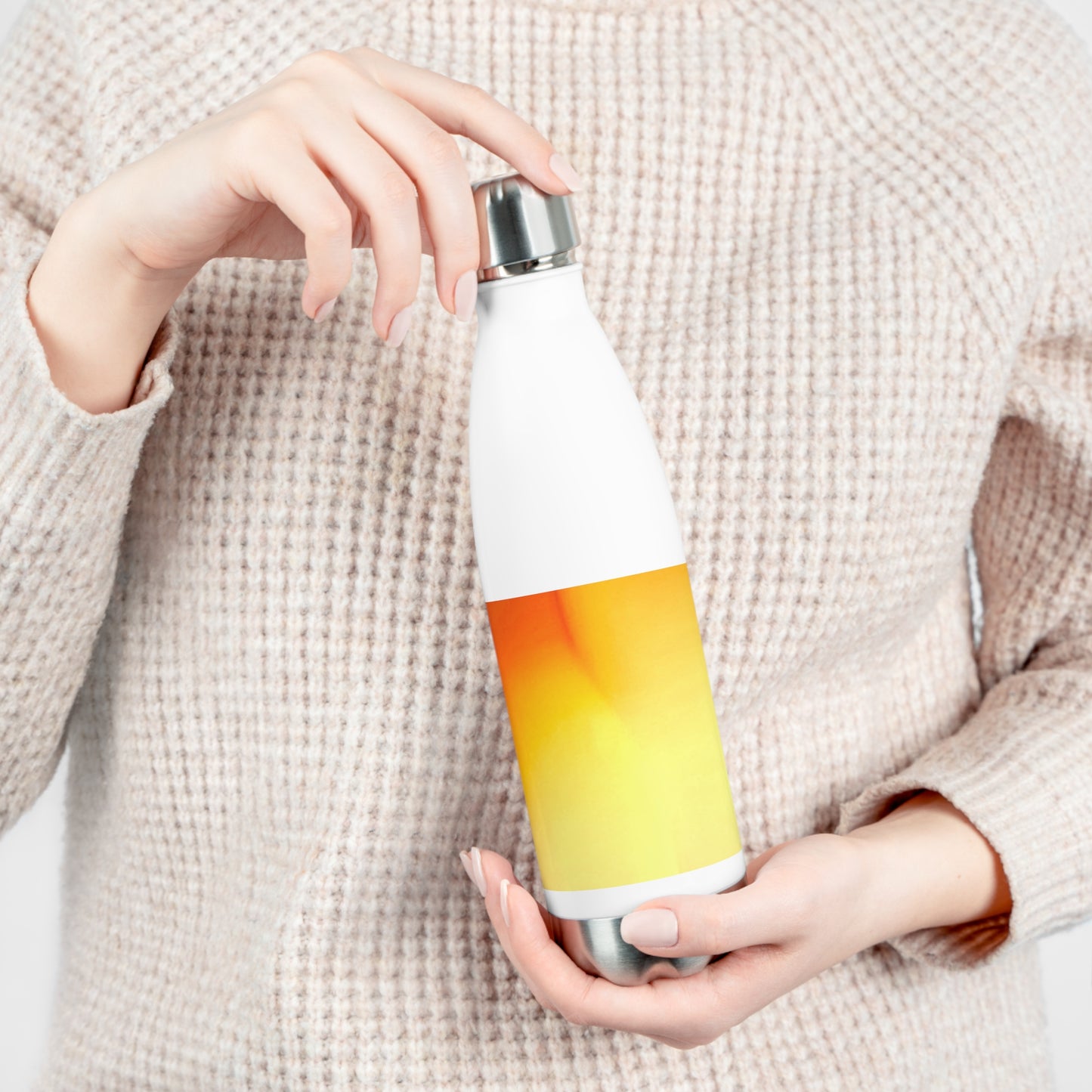 Phoenix Fade 20oz Insulated White Water Bottle