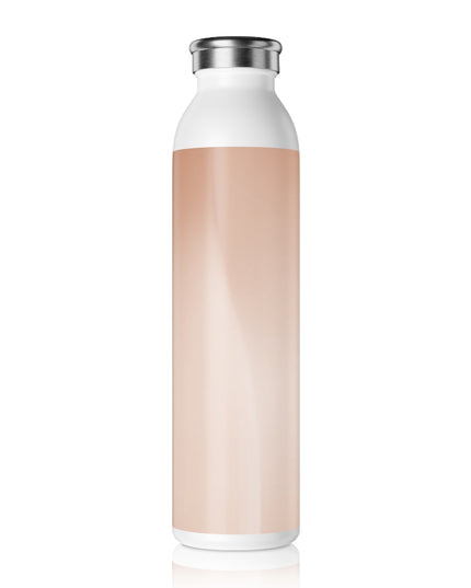 Soft Fade Slim Water Bottle, 20 oz White