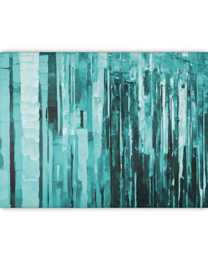 Striped Tif 11" x 15" Glass Cutting Board