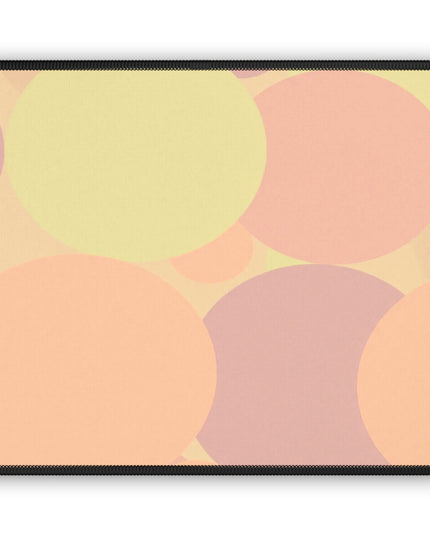 Pastel Hot Peach Patches 9" x 7" Gaming Mouse Pad