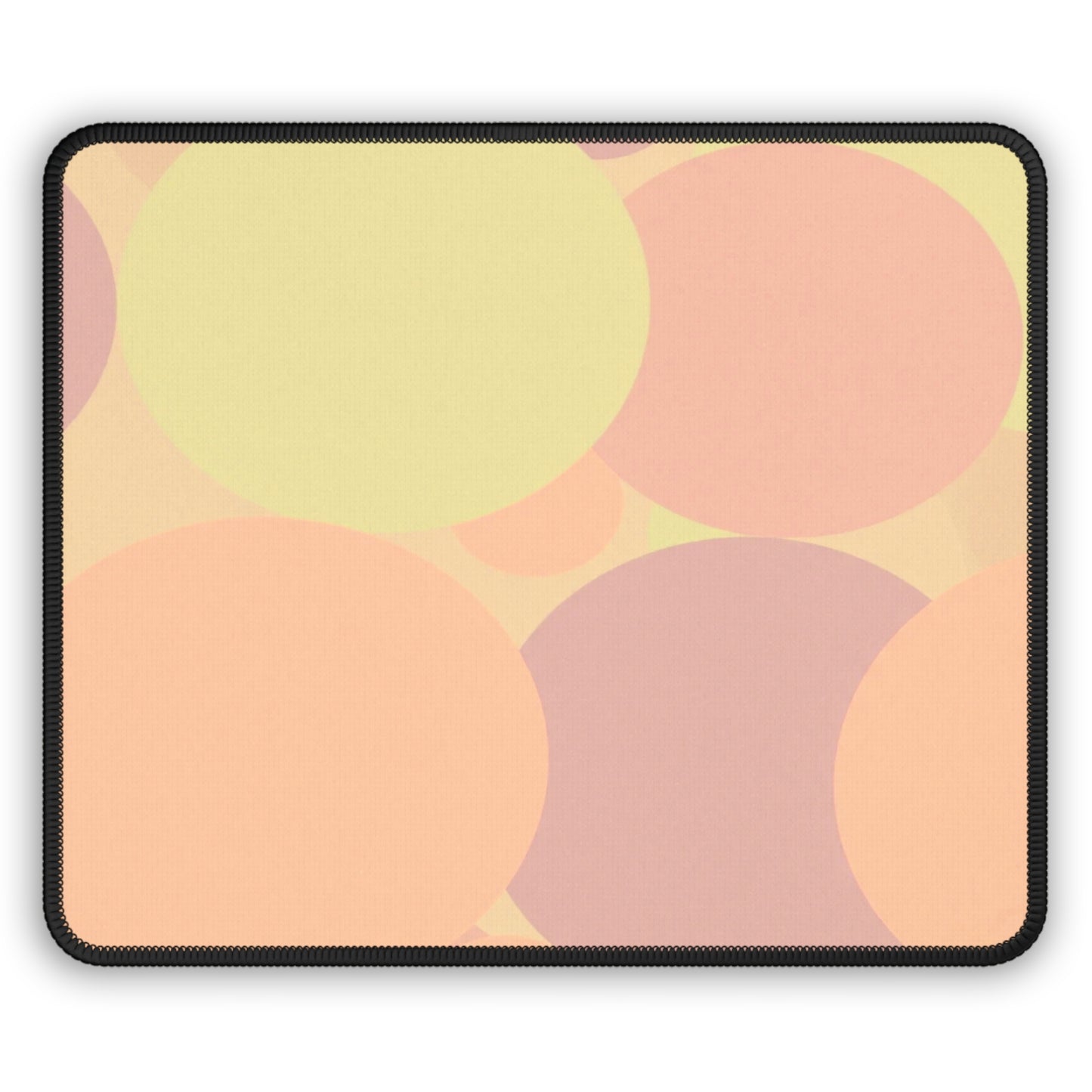 Pastel Hot Peach Patches 9" x 7" Gaming Mouse Pad