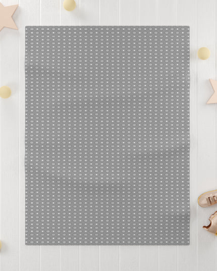 Desaturated Star-crossed Bodies Soft Fleece Baby Blanket, 30" x 40"
