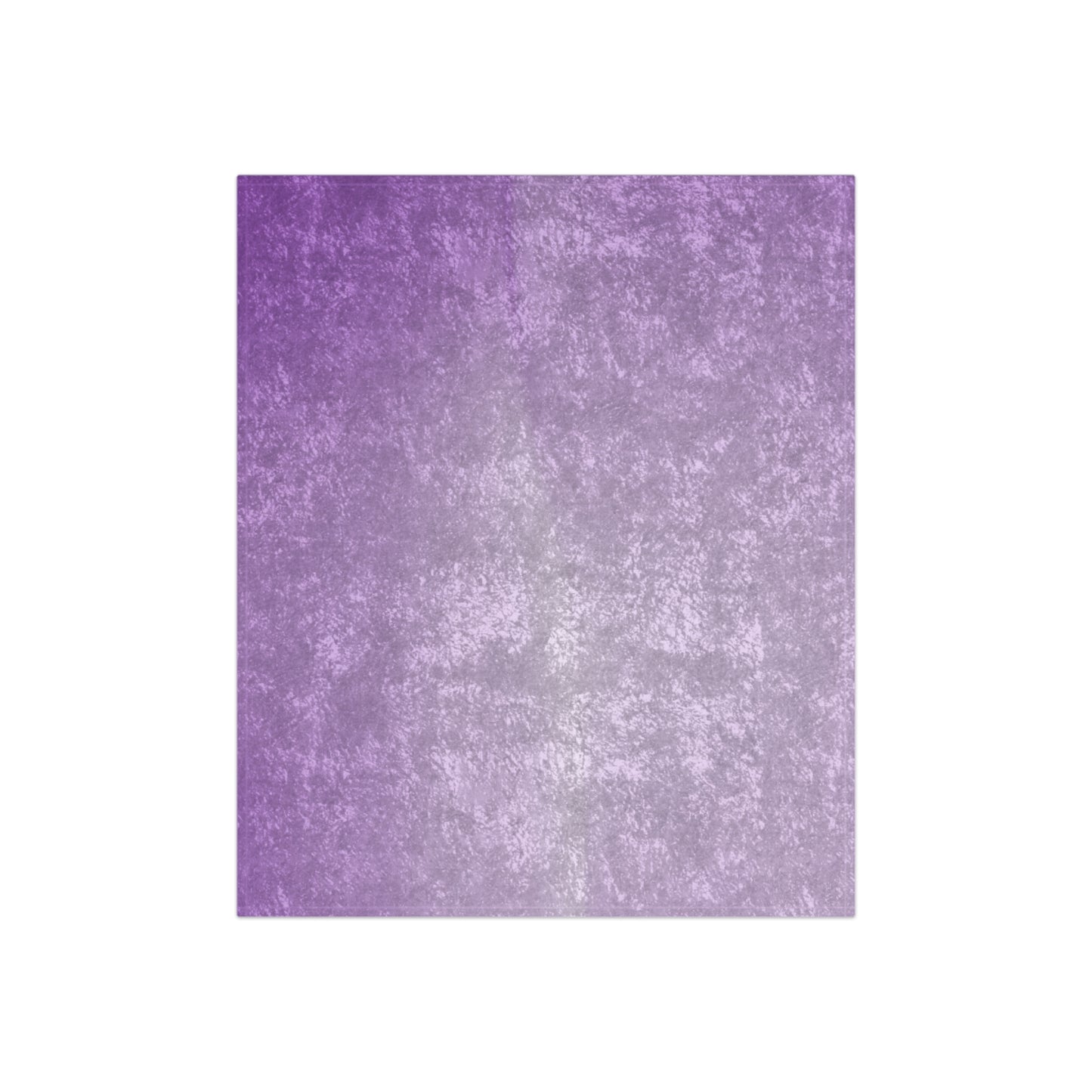 Soft Lavender Fade 50" x 60" Crushed Velvet Blanket