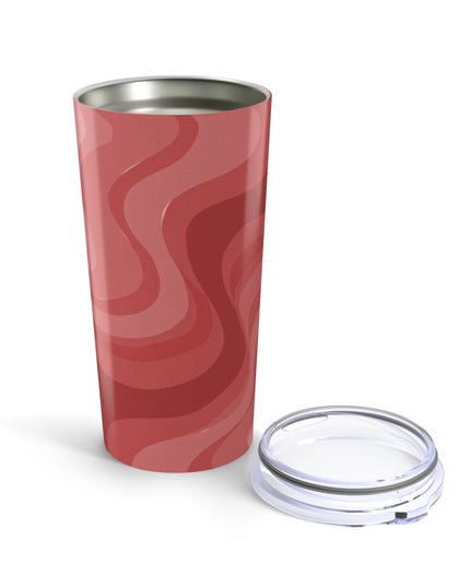 Power Red Wavey Tumbler 20oz
