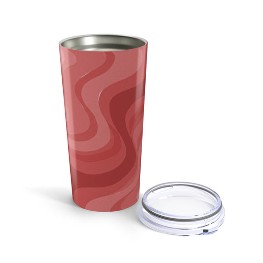 Power Red Wavey Tumbler 20oz