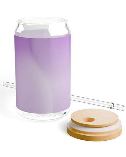 Soft Lavender Fade Sipper Glass, 16oz
