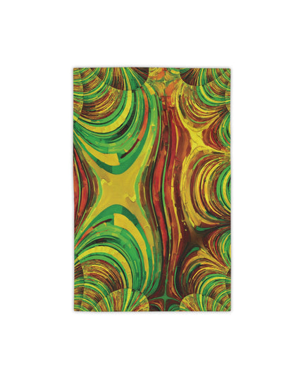 Uzi Spiral Beta Beach Towel, 18" x 27"