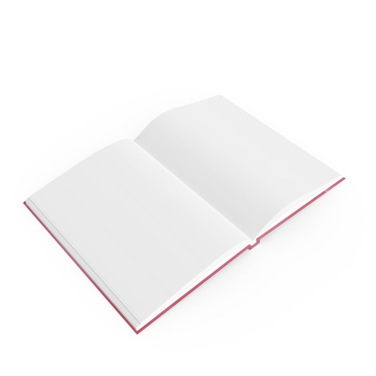 Red Shadow 5.2" x 7.4" Hard Backed Journal with 128 blank pages