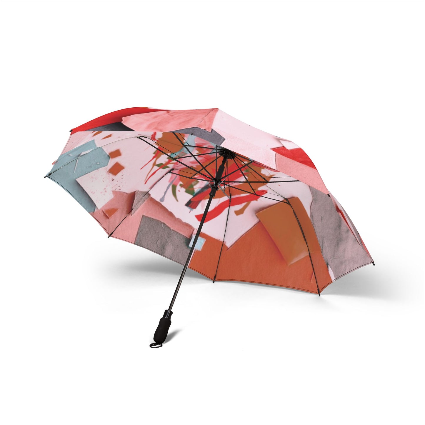 Vampire Chocolate Paper Paint Foldable Umbrella - Compact & Chic