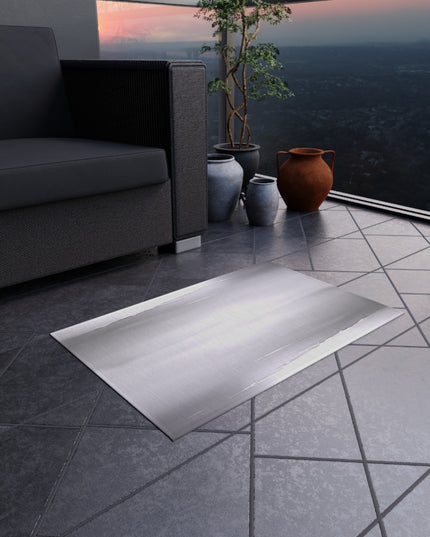 Sephia Sea Dark Fog Outdoor Rug, 24" x 36"