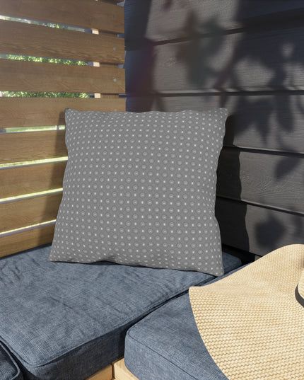 Desaturated Star-crossed Bodies 16" x 16" Outdoor Pillow