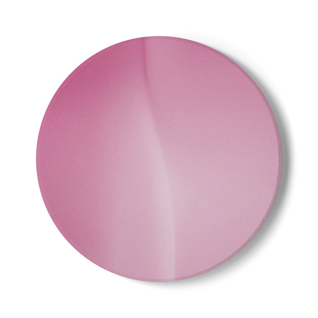 Pink Blush Fade 4" x 4" Round Ceramic Coaster