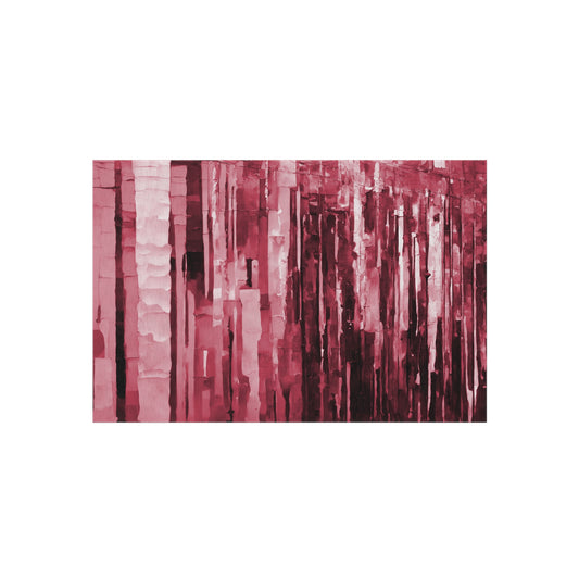 Striped Ruby 48" x 72" Outdoor Rug