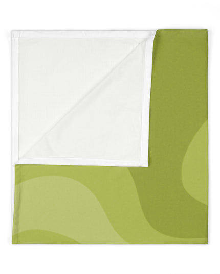 Lemon Wavey Baby Swaddle 30″×40″ Blanket