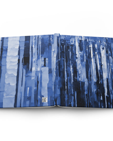 Striped Deep Brown 5.75" x 8" Hardcover Journal Matte with 150 lined pages