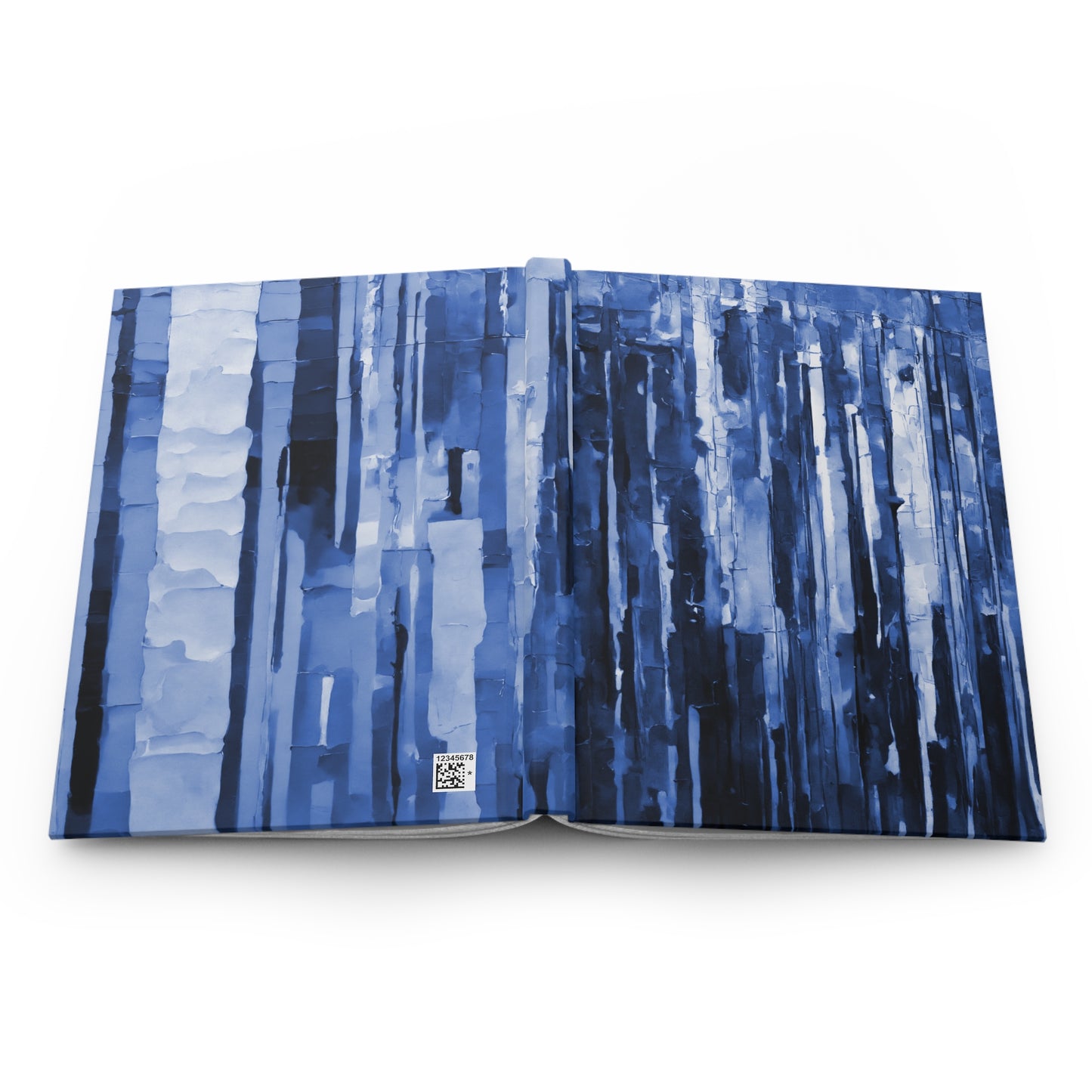 Striped Deep Brown 5.75" x 8" Hardcover Journal Matte with 150 lined pages