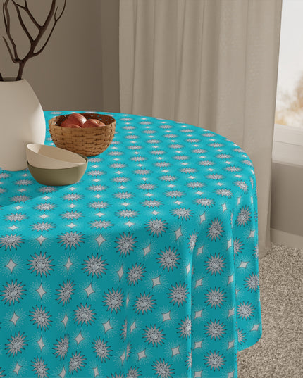 Tif Green Star-crossed Bodies Tablecloth, 55" x 55"