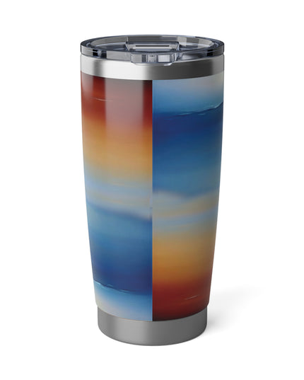 Blue Sea Red Orange Fog Vagabond 20oz Tumbler