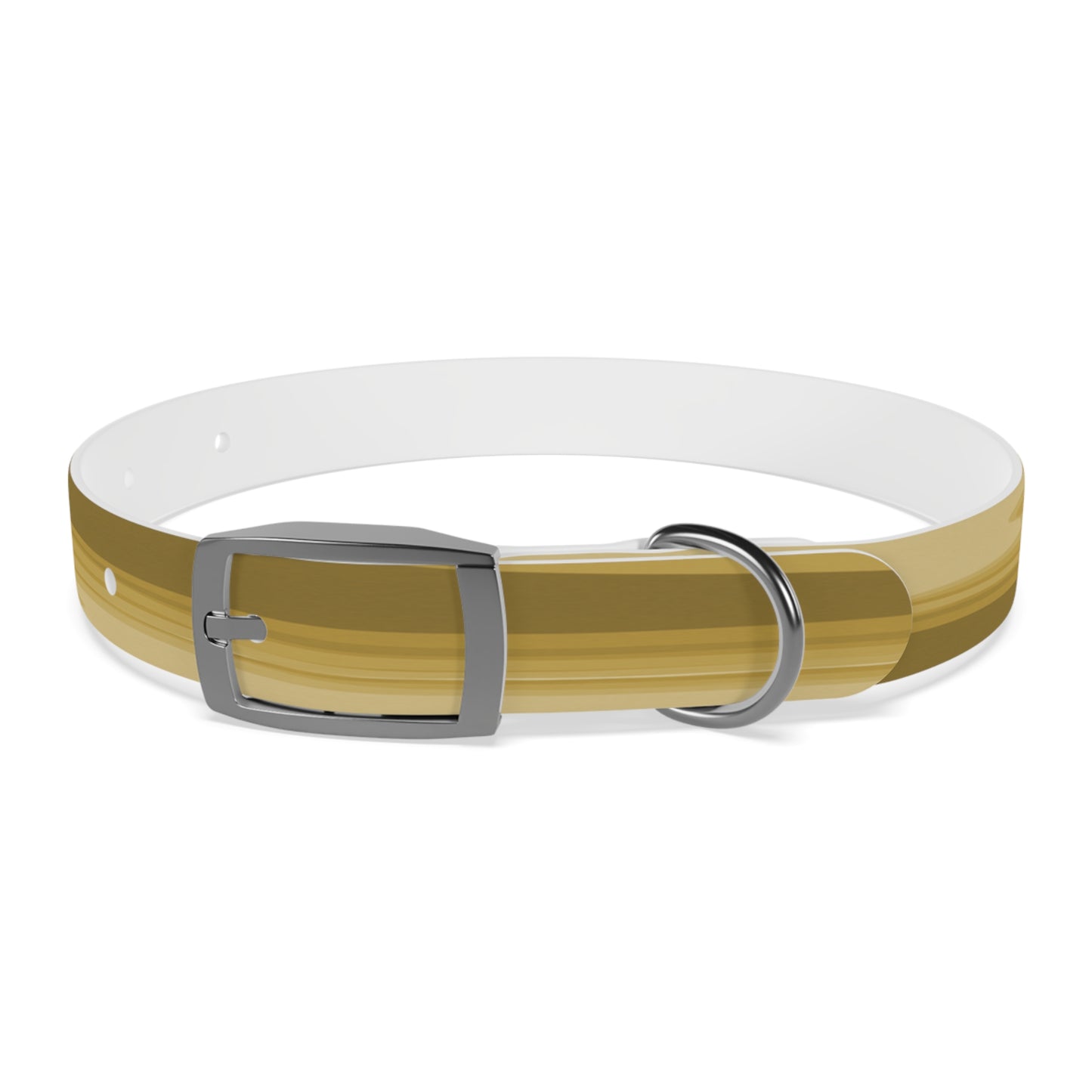 Brown Wavey Small Dog Collar