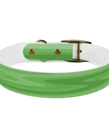 Greenie Meanie Wavey Medium Dog Collar
