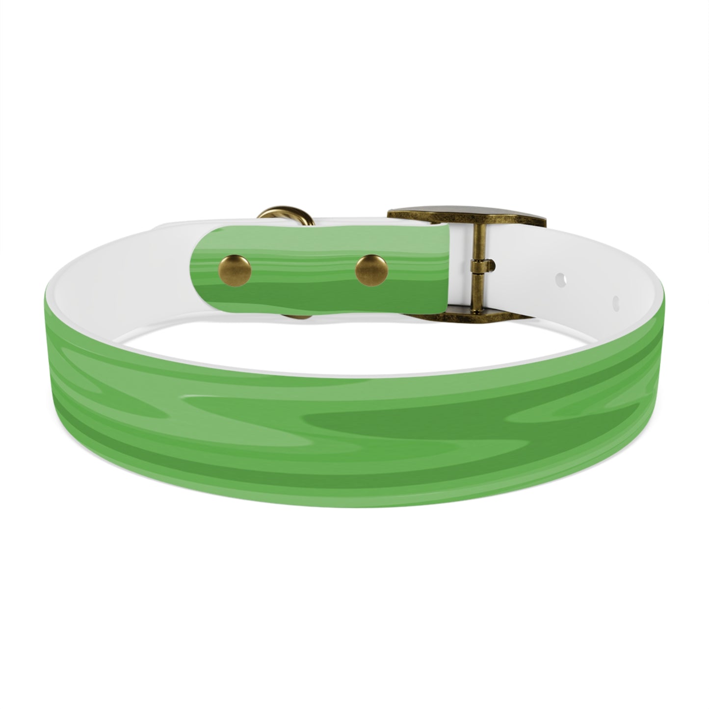 Greenie Meanie Wavey Medium Dog Collar