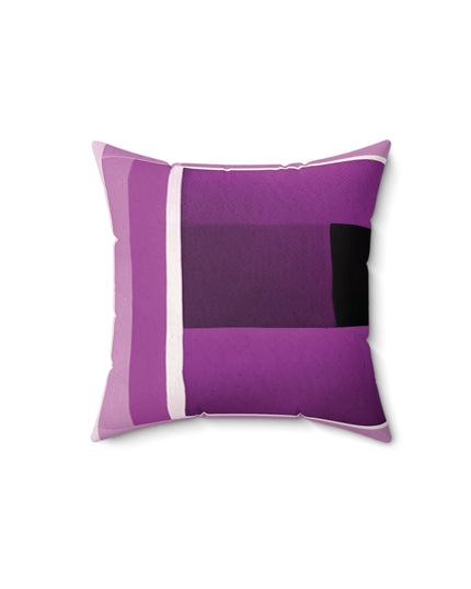 Magenta Shadow 14" x 14" Faux Suede Square Pillow