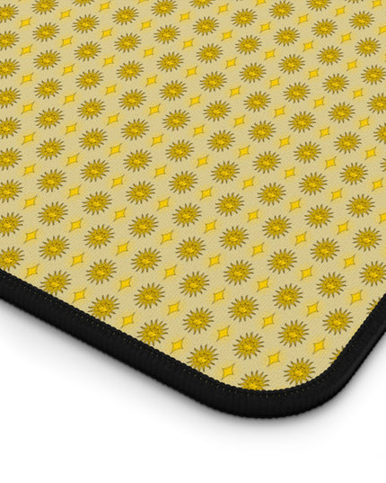 Lemongrass Star-crossed Bodies Desk Mat, 12" x 18"