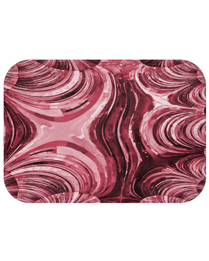 Uzi Spiral Ruby 24" x 17" Bath Mat