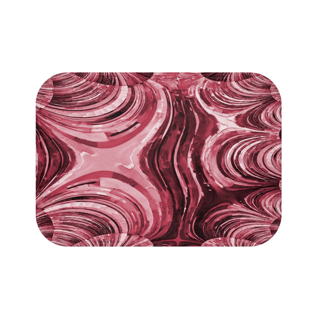 Uzi Spiral Ruby 24" x 17" Bath Mat
